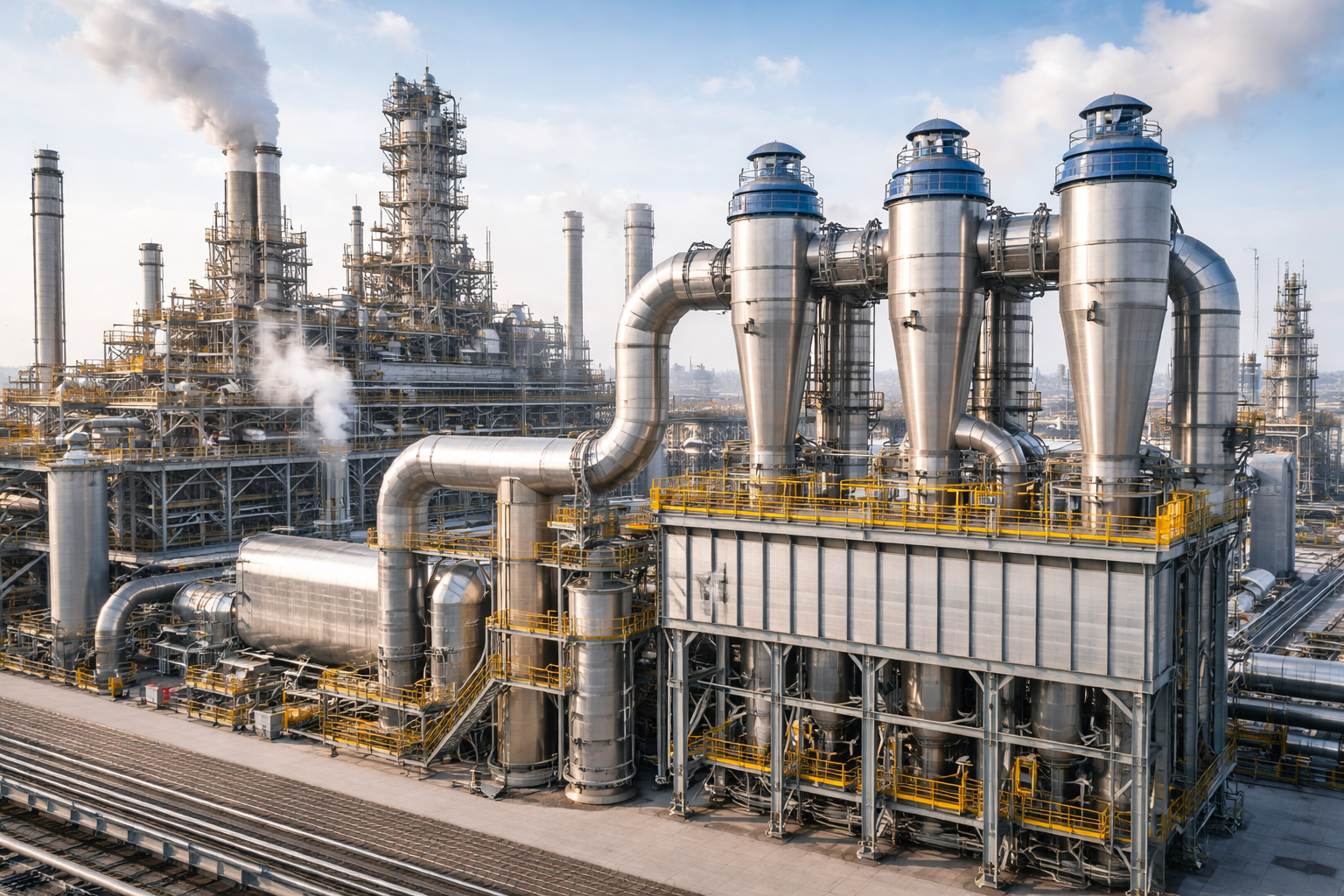 Пылегазоочистка на установках каталитического крекинга