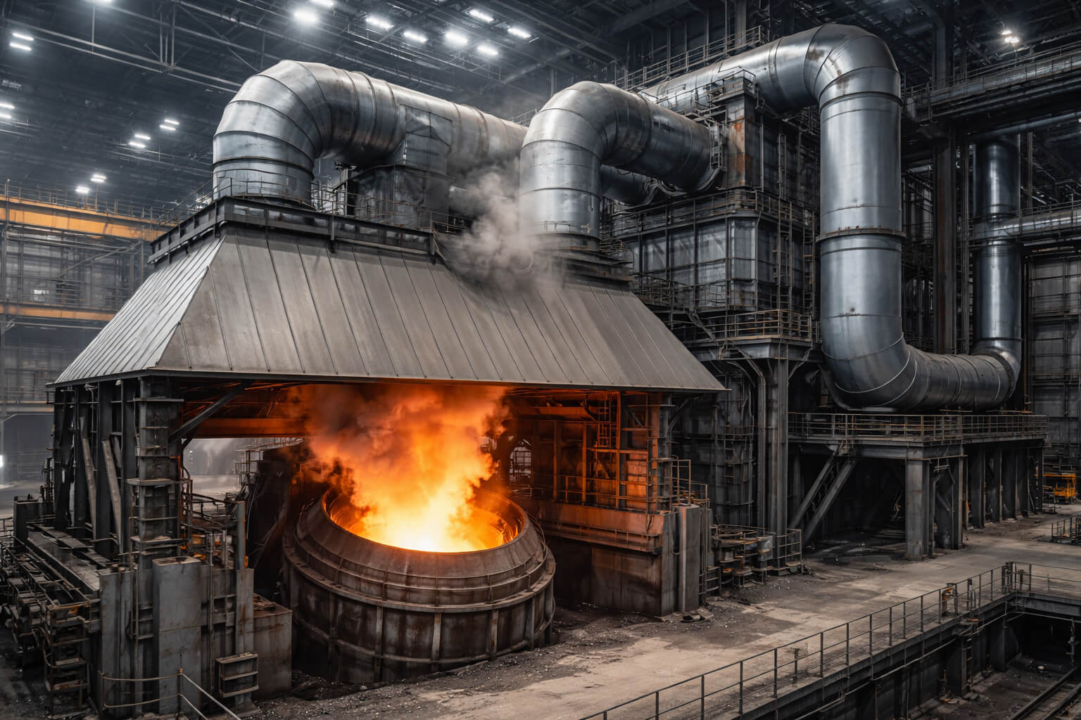 Пылеулавливание конвертерного производства