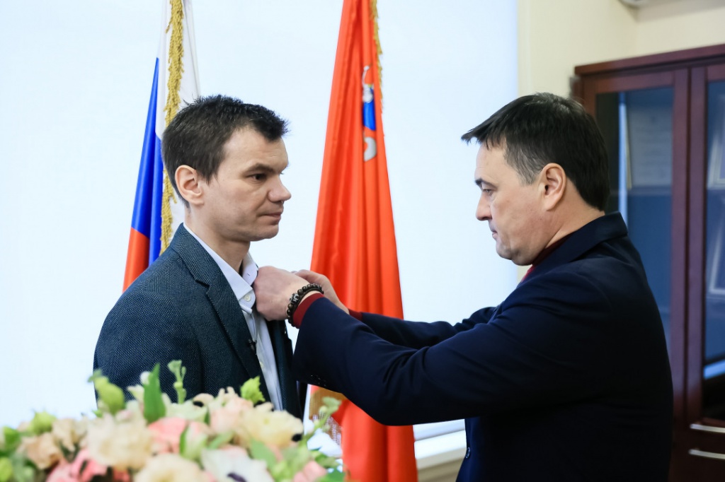 Дмитрий Голубев сотрудник "НТЦ "Бакор" награжден орденом Мужества