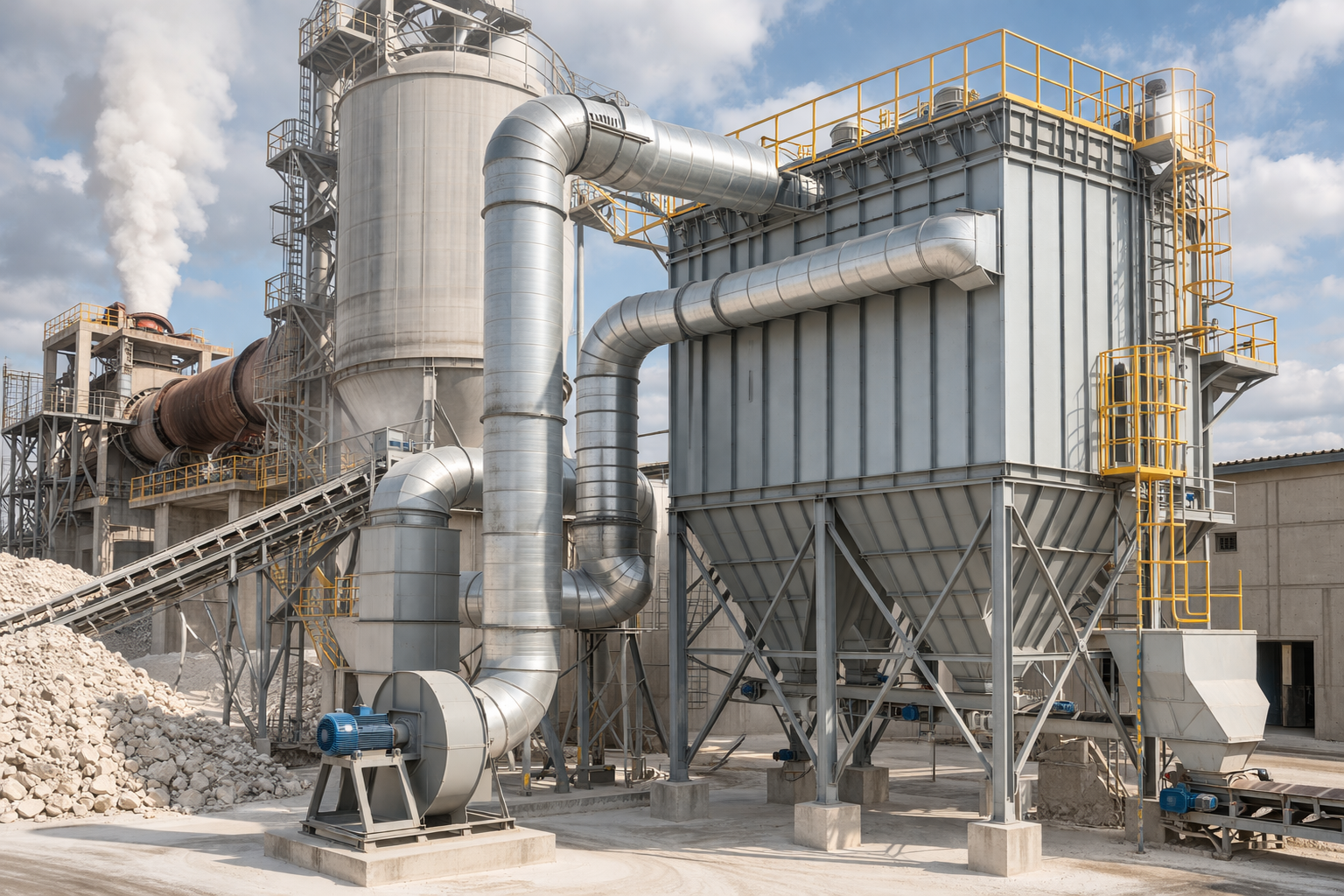 Пылегазоочистка известковых производств